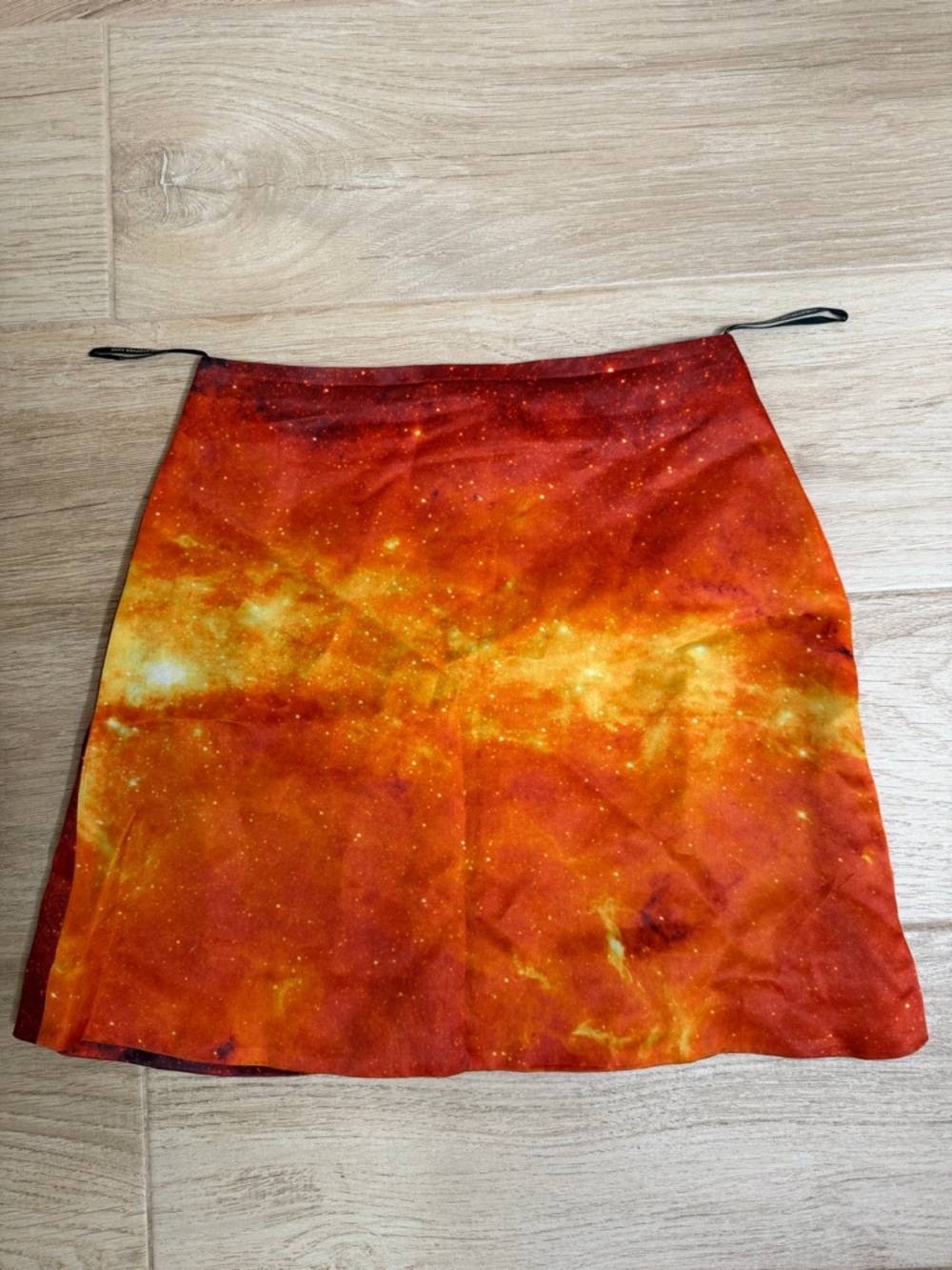 Christopher Lane Nebula Print A-Line Skirt